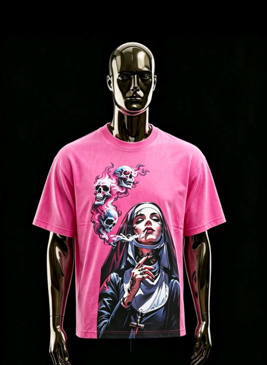 T-shirt Vintage Rose Motif Sœur