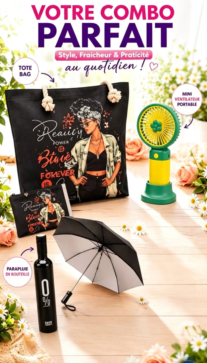 🌸 LE COMBO PARFAIT — Style, Fraîcheur & Praticité au Quotidien !