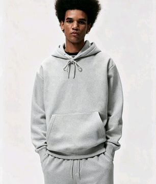 Ensemble Sweat Capuche Vert — Style Décontracté