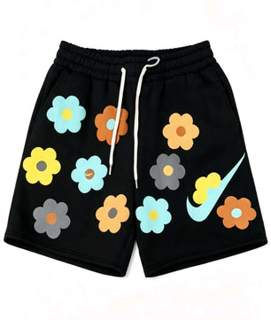 Short Fleurs Pastel