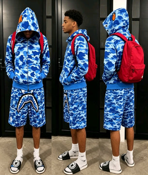 Ensemble Camouflage — Tête de Requin