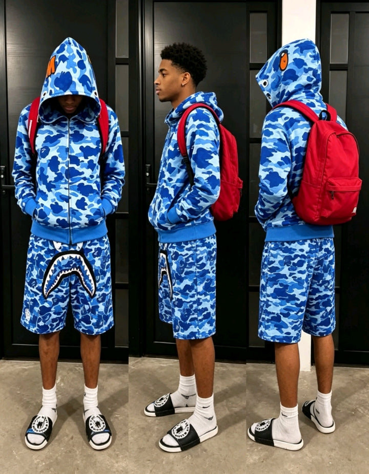 Ensemble Camouflage — Tête de Requin