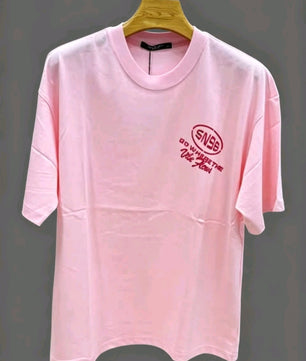 T-shirts rose clair.