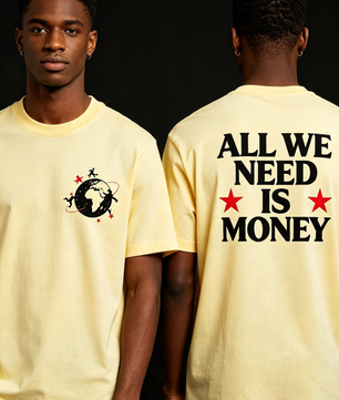 T-shirt jaune