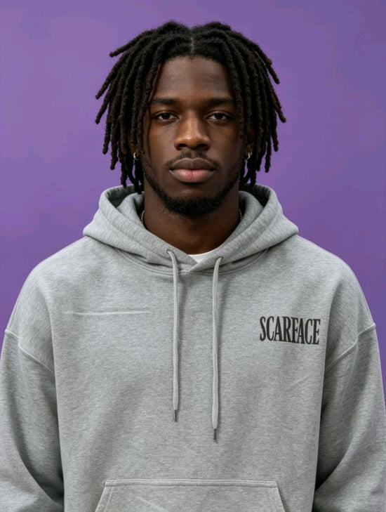 Pull  gris scarface
