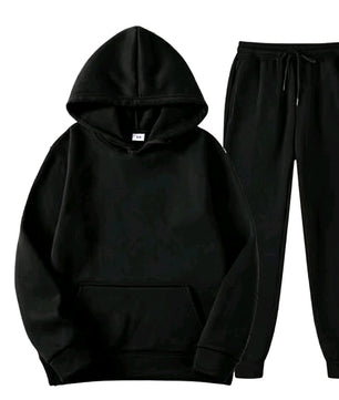 Ensemble Sweat Capuche Vert — Style Décontracté