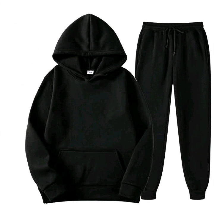 Ensemble Sweat Capuche Vert — Style Décontracté