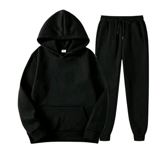 Ensemble Sweat Capuche Vert — Style Décontracté