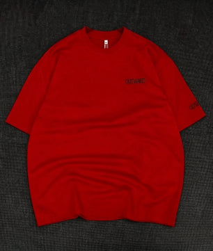 T-shirt outward