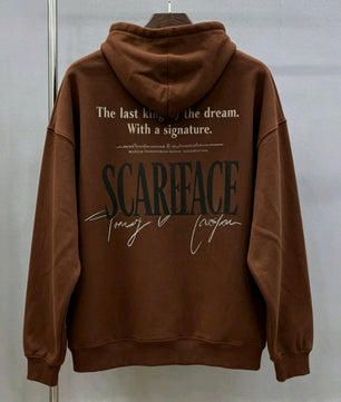 Pull marron  scarface