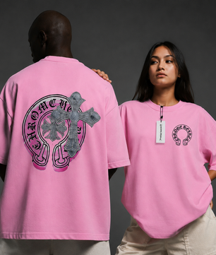 T-shirts rose.