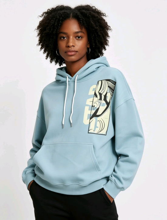 Pull star wars bleu