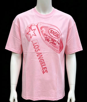 T-shirts rose clair.