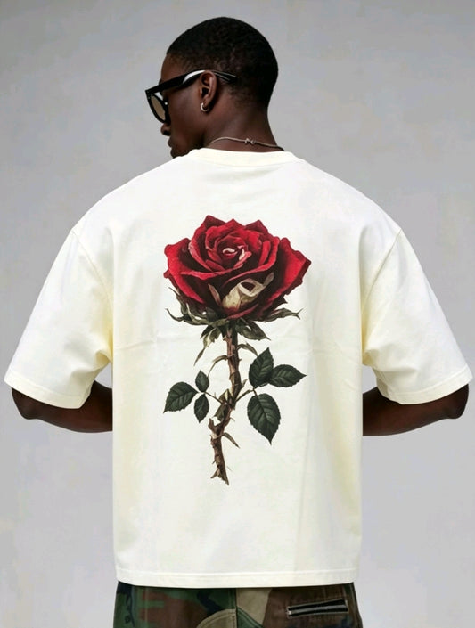 T-shirt de la rose rouge