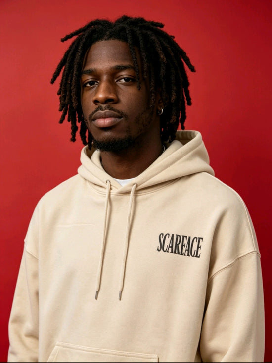 Pull jaune   scarface