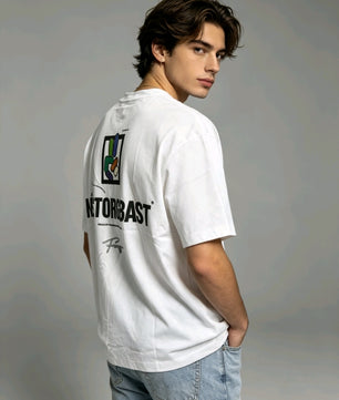 T-shirt Blanc Nistorgbast