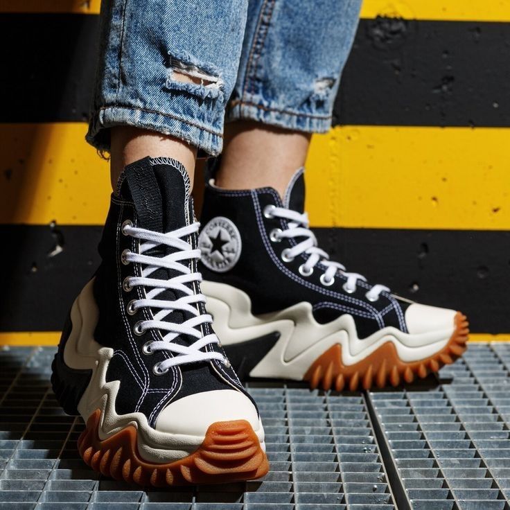 Converse run star noir