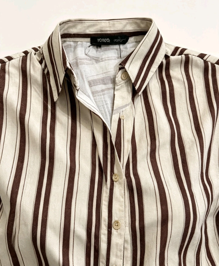 Chemise à rayures