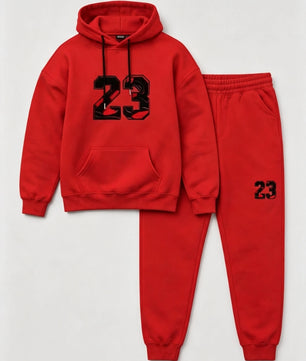 Ensemble Jogging 23 Rouge Capuche