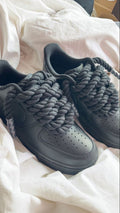 Air force 1 rope laces black