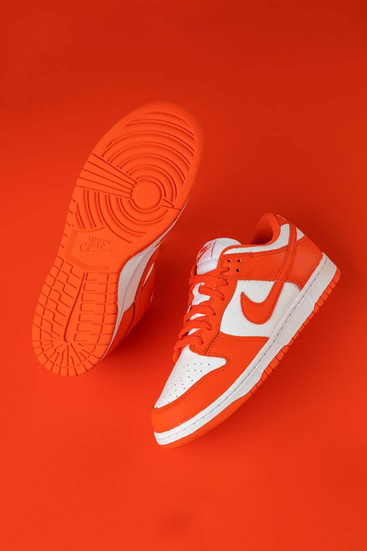 Chaussures Nike dunk orange