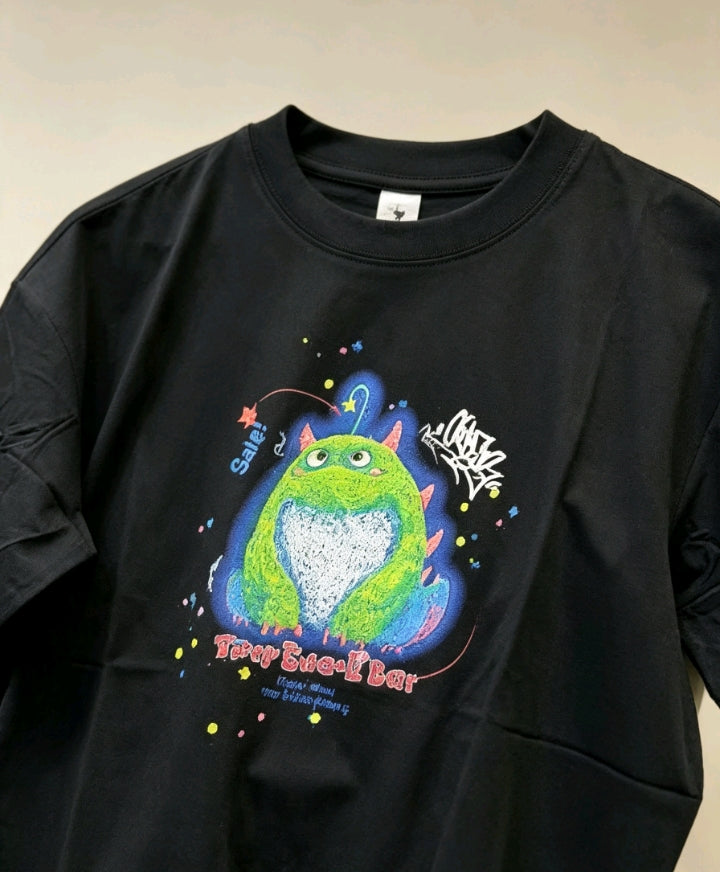 T-shirt Street Monstre Vert