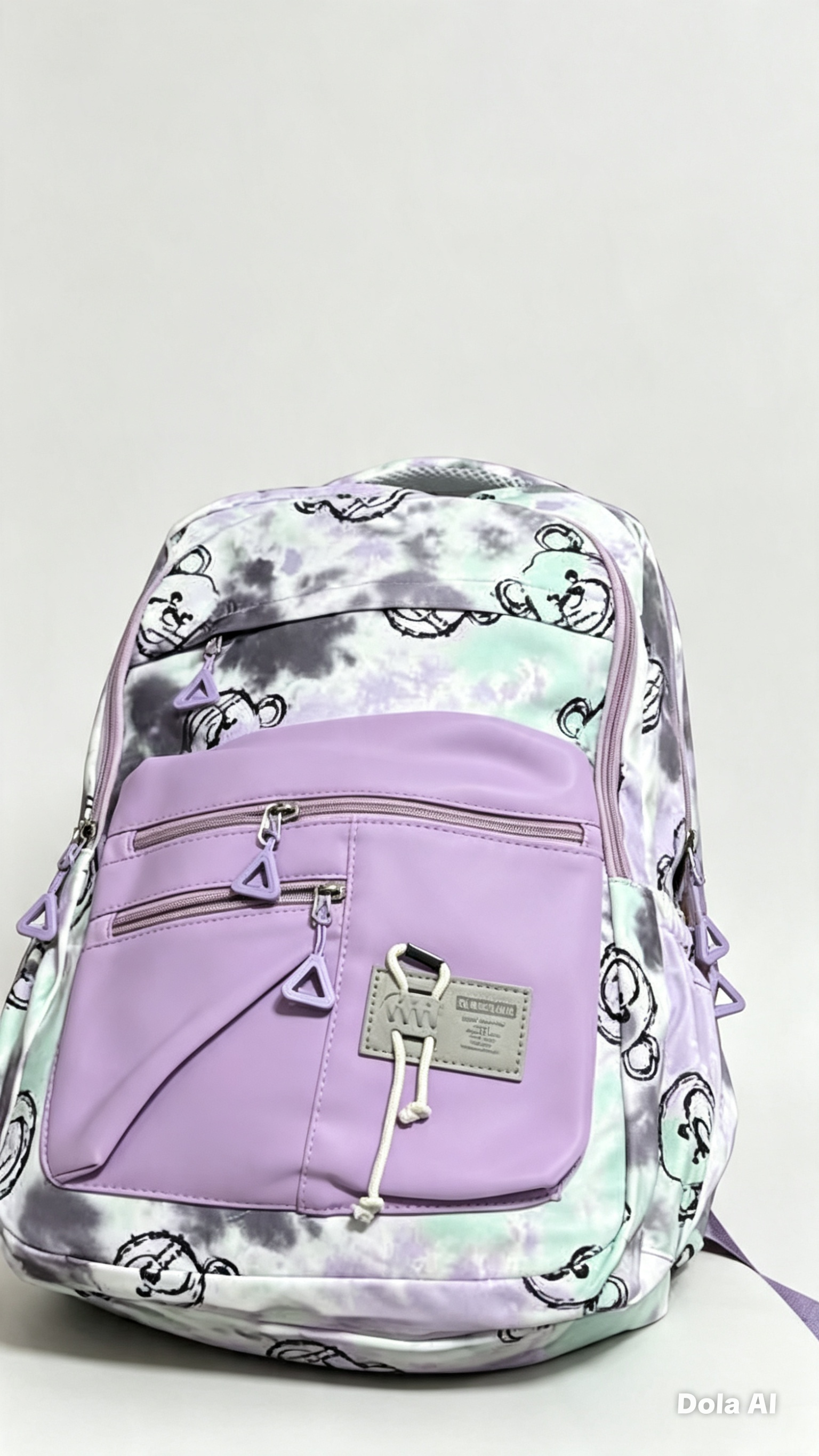 Sac à dos Bicolore Violet & Nuage