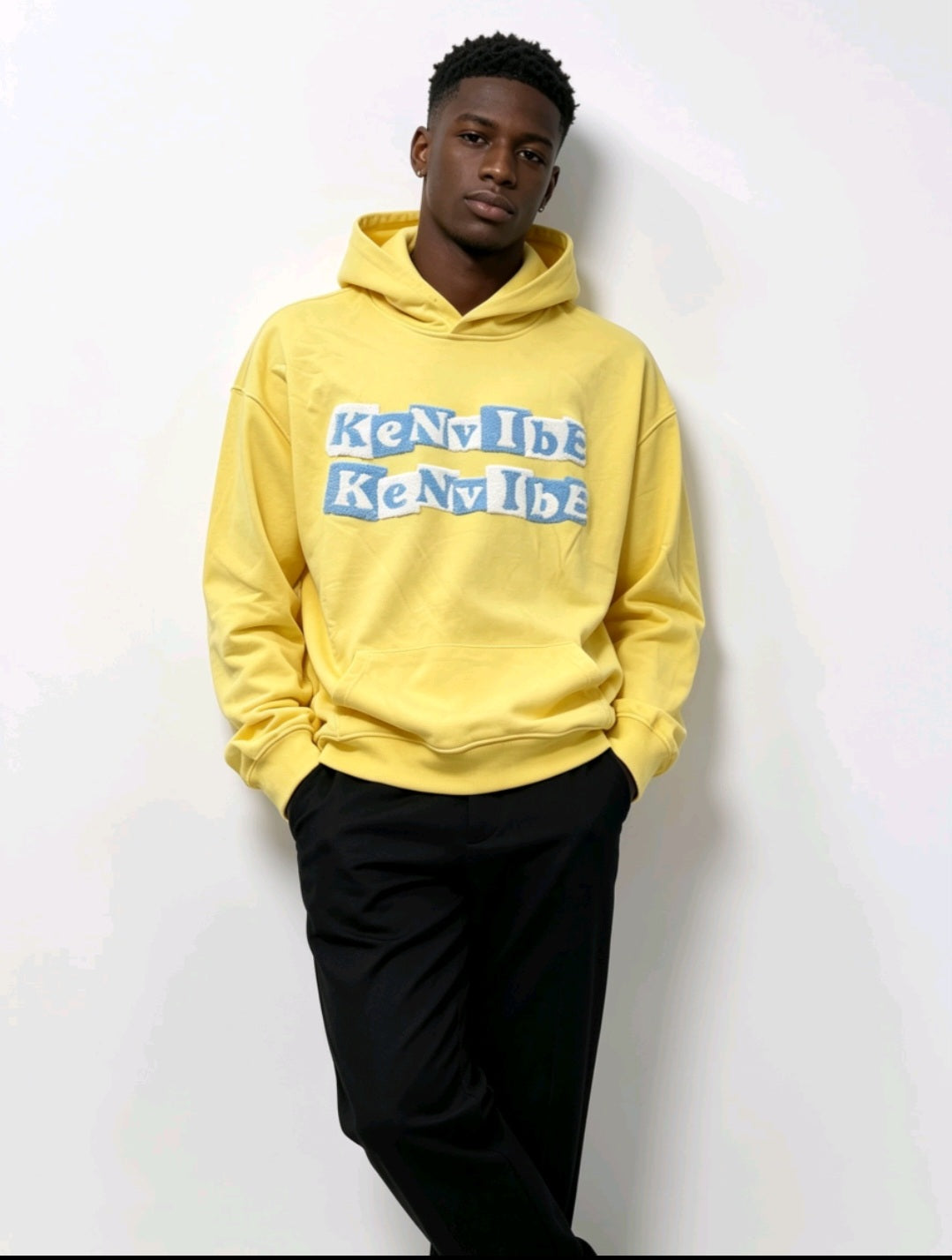 Pull jaune kenvibe.