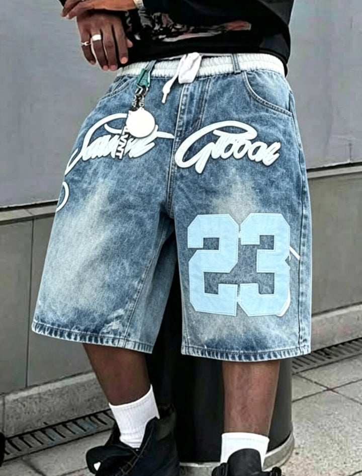 Short 23 Saint Street Bleu Acide