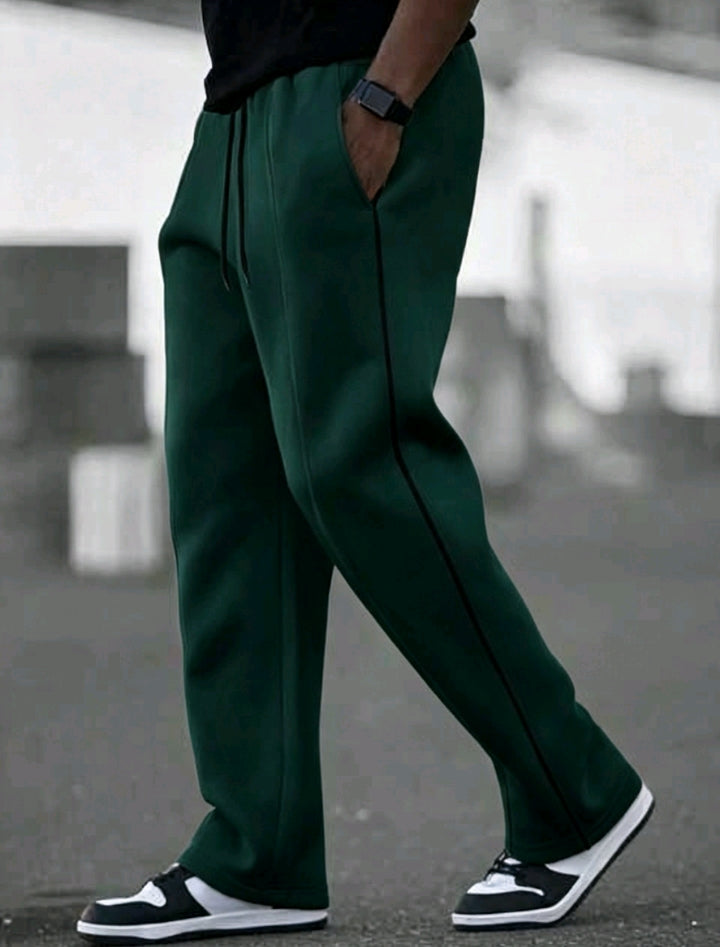 Jogger Droit Trois Couleurs
