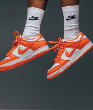 Chaussures Nike dunk orange