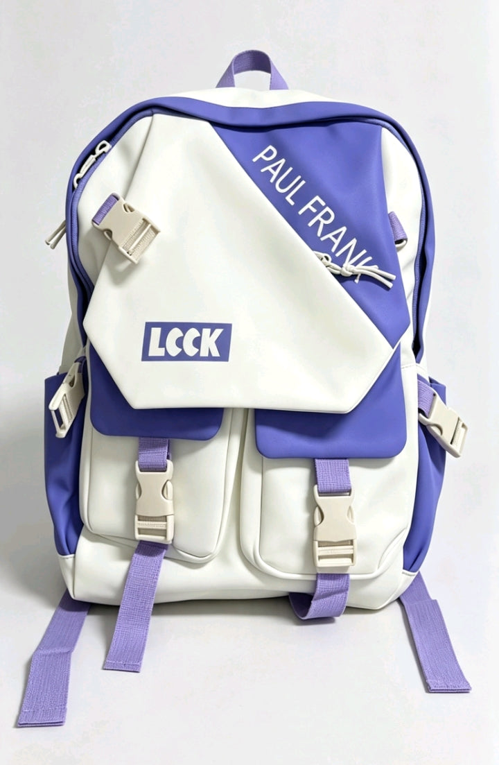 Sac à dos Paul Frank Blanc & Violet