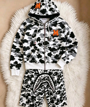 Ensemble Camouflage — Tête de Requin