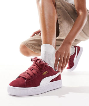 puma suède rouge
