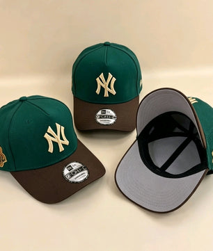 Casquette New York Yankees Édition 1999 Vert & Marron