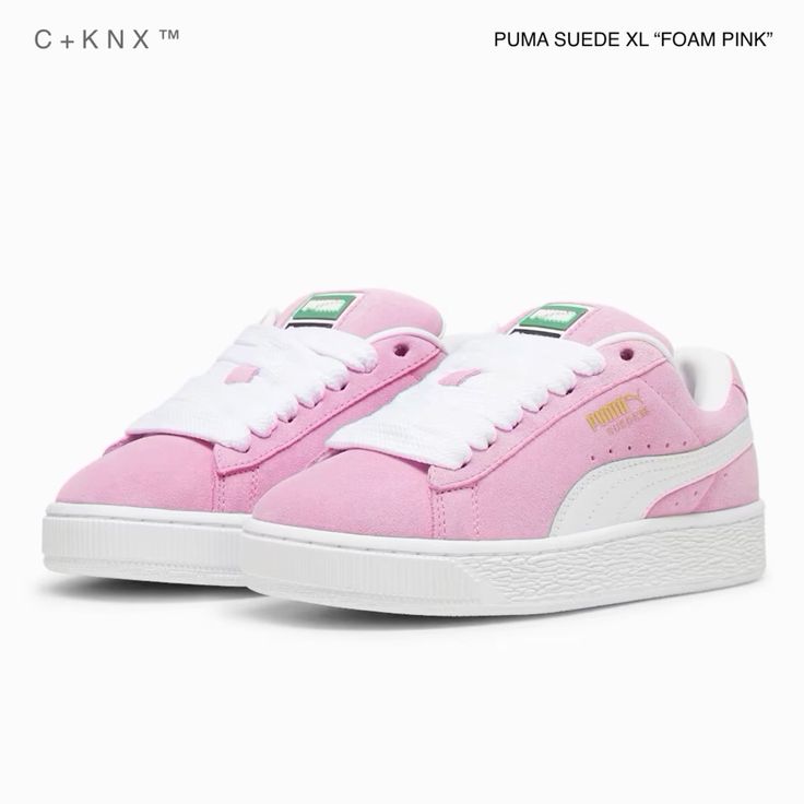 puma suède rose