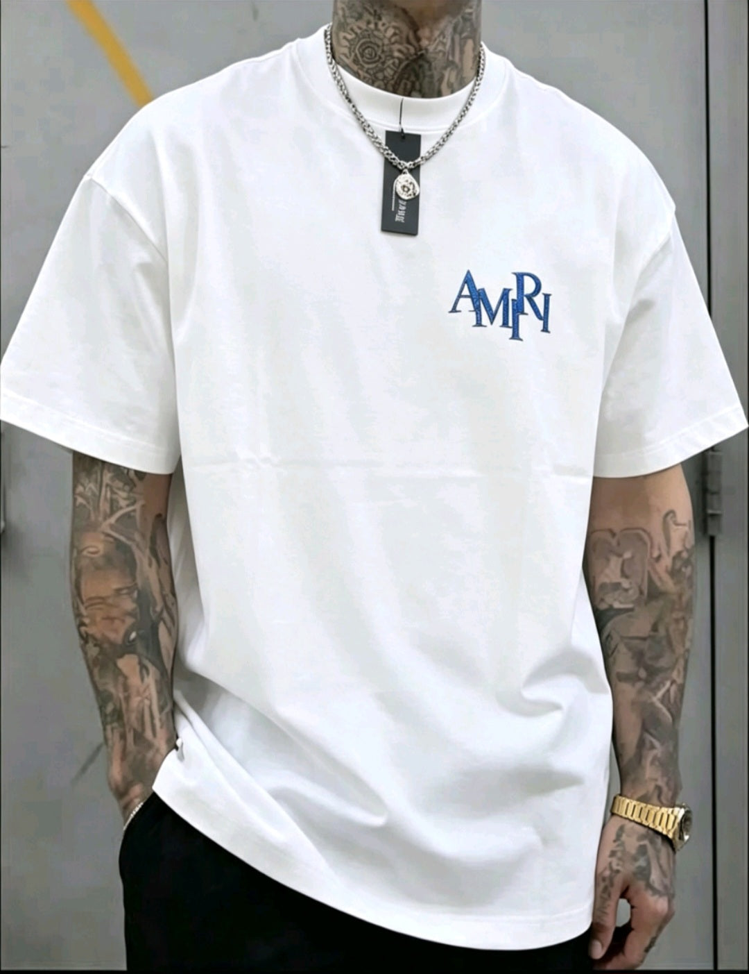T-shirts AMIRI rouge et blanc