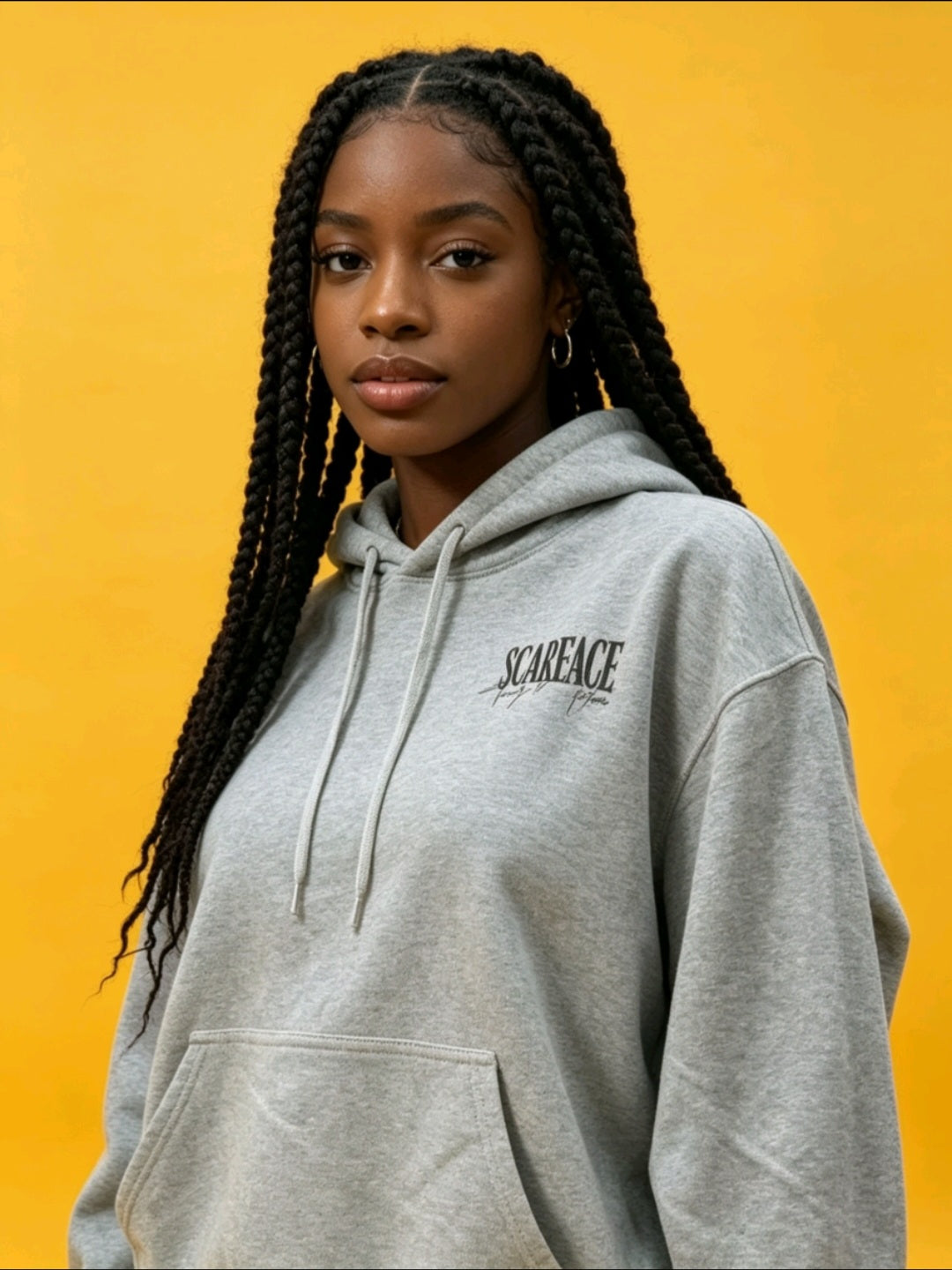 Pull  gris scarface