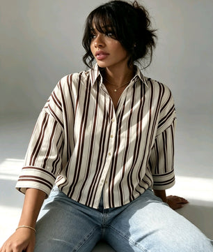 Chemise à rayures