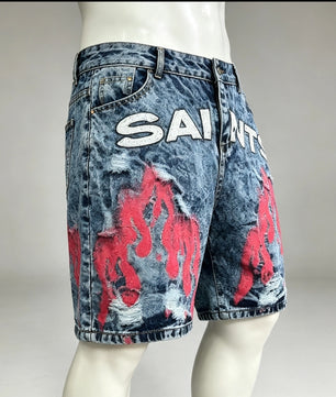 Short Patchwork saint