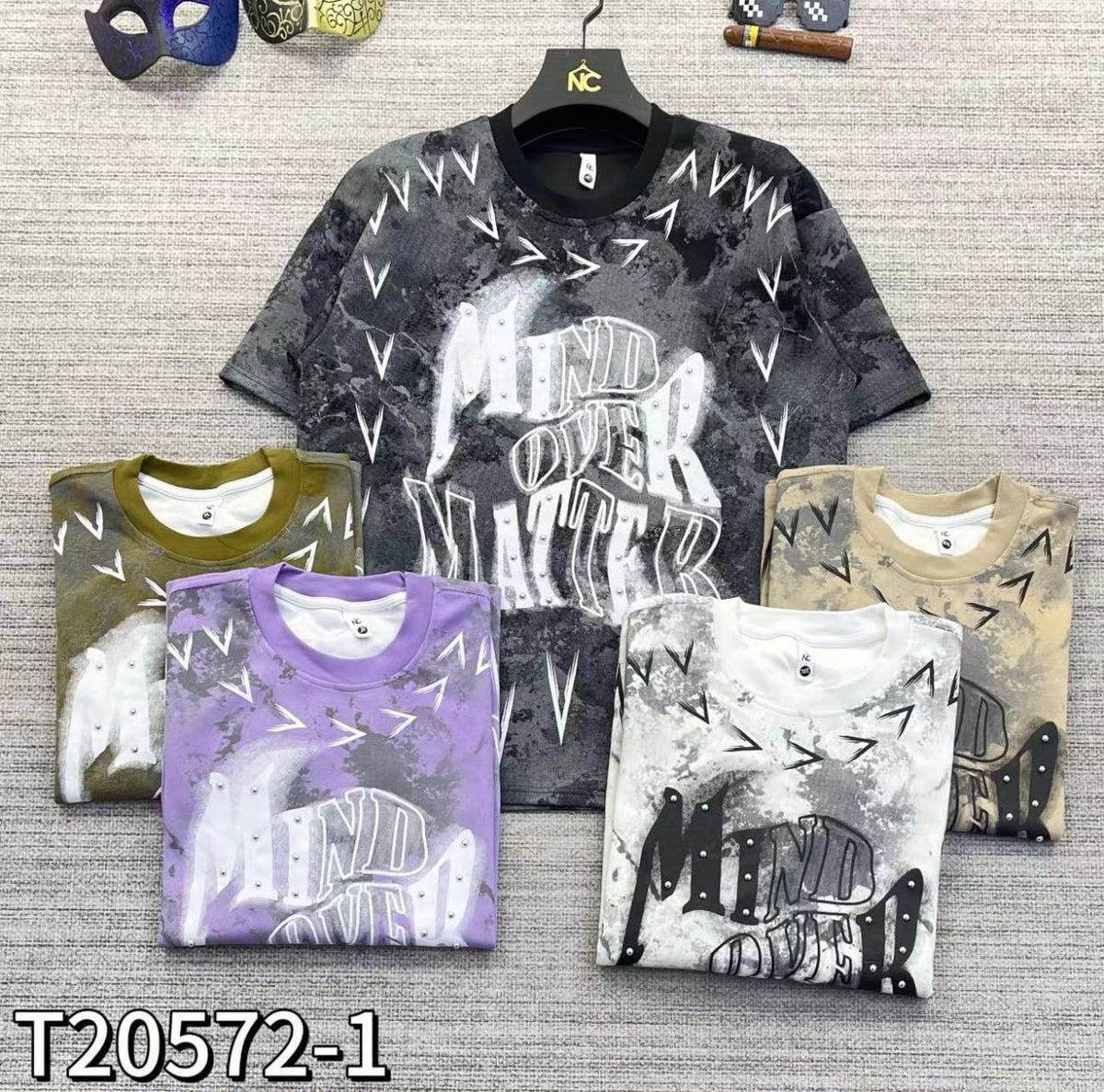 T-shirt Oversize « Mind Over Matter »