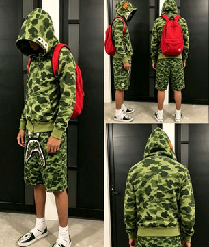 Ensemble Camouflage — Tête de Requin