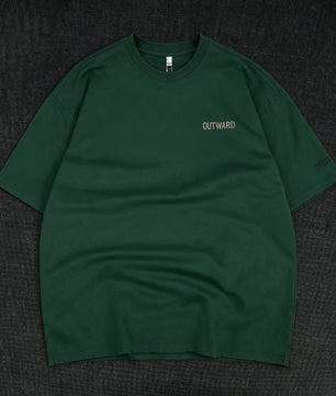 T-shirt outward