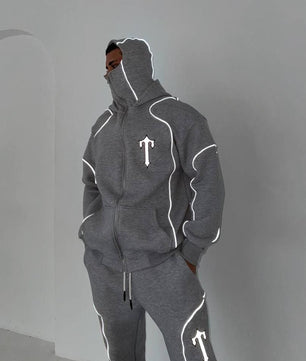 Sweat Capuche T Bleu Nuit