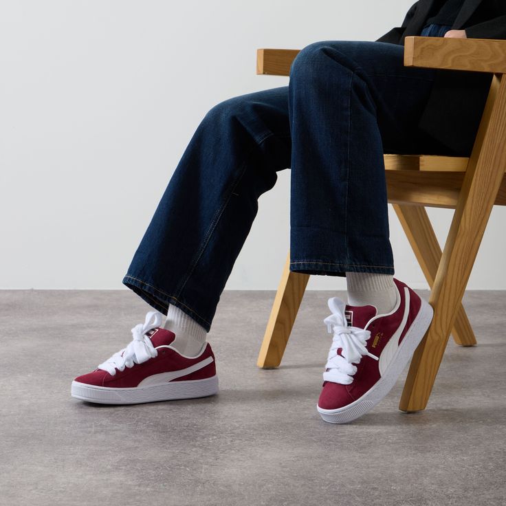 puma suède bleu