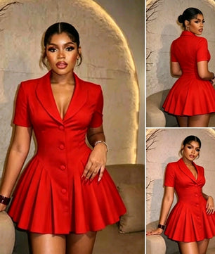 Robe Tailleur Patte-d'Élégante