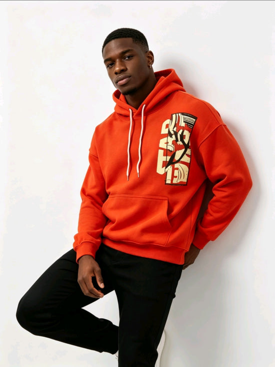 Pull star wars orangé.