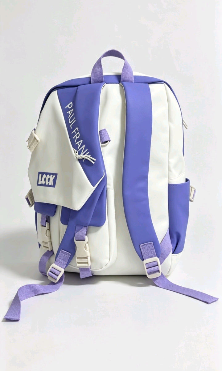 Sac à dos Paul Frank Blanc & Violet