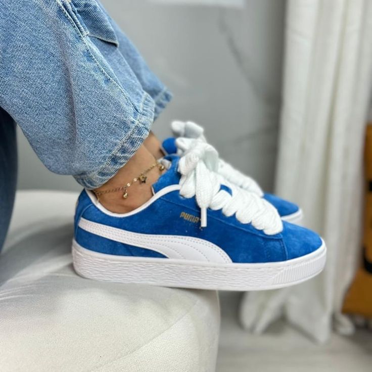 puma suède rouge