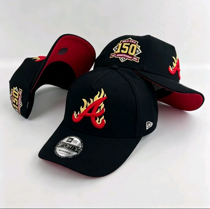 Casquette Baseball Logo A Flammes